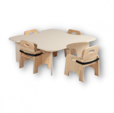 IF03 - Infant Table & Chairs (with belts)