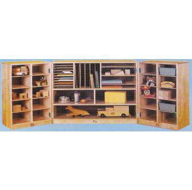 OS13 - Folding Storage Cabinet (3 pieces)