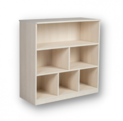 OS26 - Open shelf with dividers
