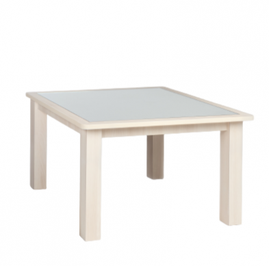 TC11 - Mirror Table with wooden legs